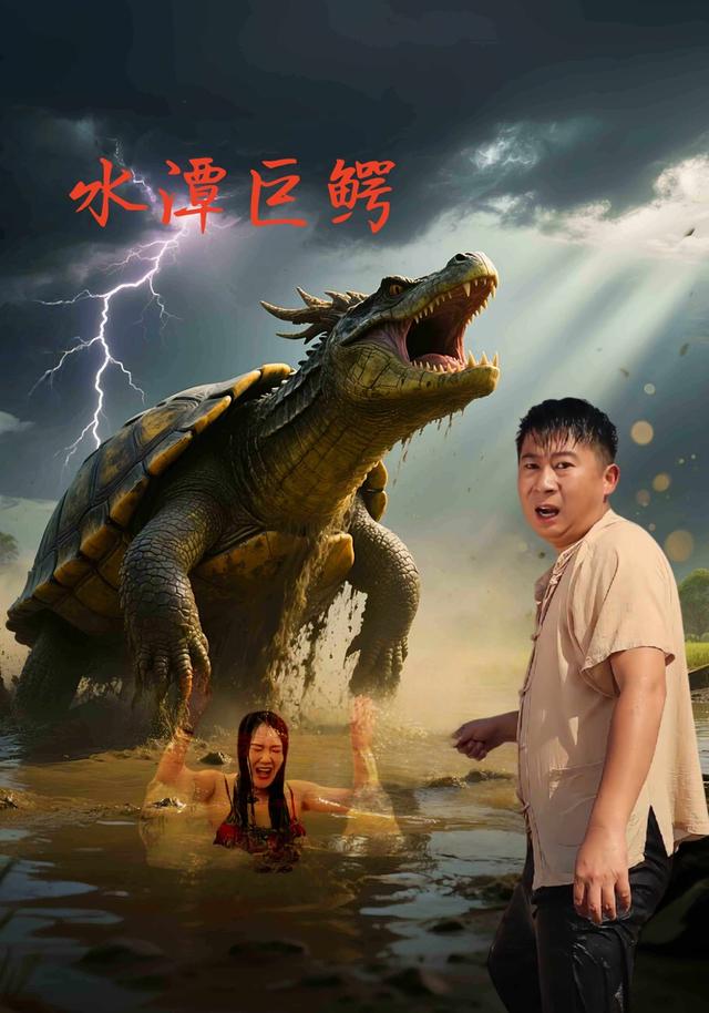 水潭巨鳄