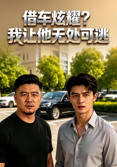 借车炫耀？我让他无处可逃