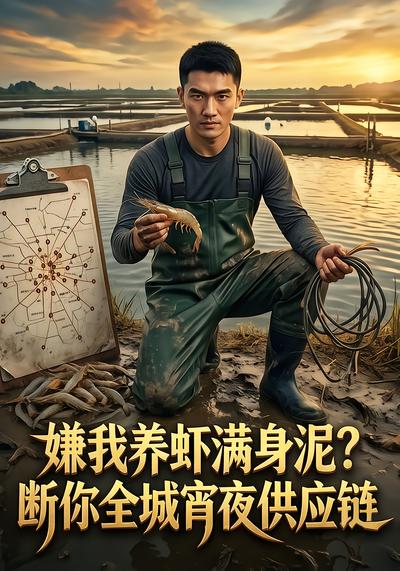 嫌我养虾满身泥？断你全城宵夜供应链