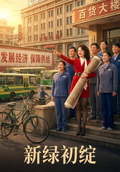 新绿初绽