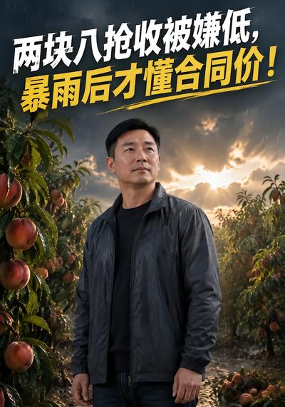 两块八抢收被嫌低，暴雨后才懂合同价