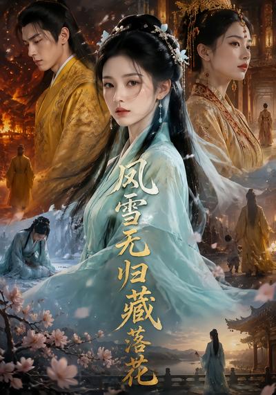 风雪无归藏落花