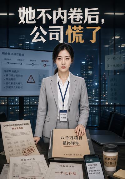 她不内卷后，公司慌了