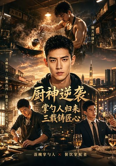 厨神逆袭：掌勺人归来，三载铸匠心