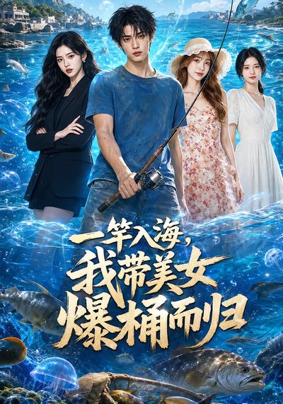 一竿入海我带美女爆桶而归