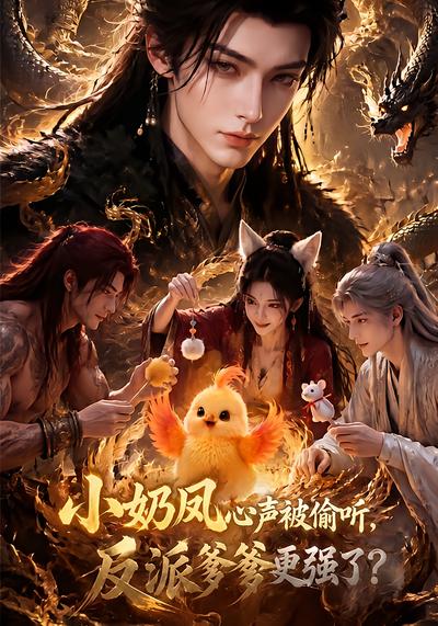 小奶凤心声被偷听，反派爹爹更强了