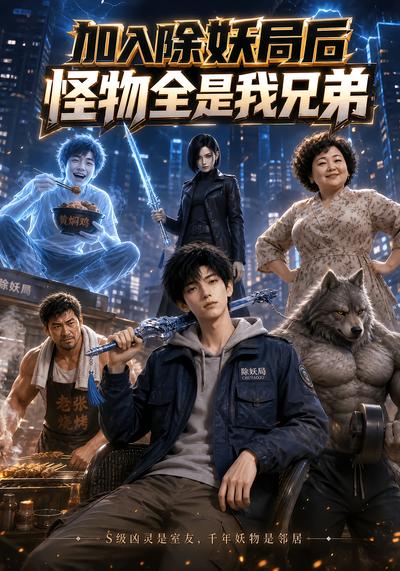 加入除妖局后，怪物全是我兄弟