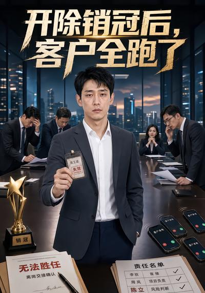 开除销冠后，客户全跑了