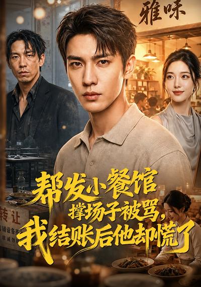 帮发小餐馆撑场子被骂，我结账后他却慌了