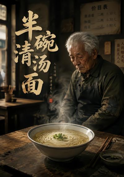 半碗清汤面