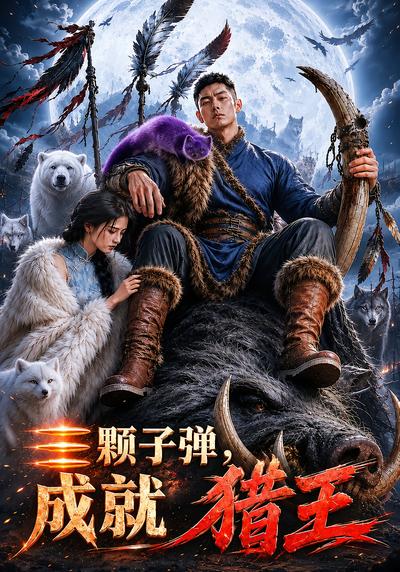 三颗子弹，成就猎王
